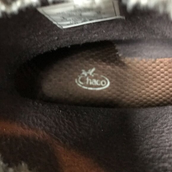 Chaco Womens Waterproof Brown Winter Boots Size 8 Faux Fur Trim - Picture 11 of 12